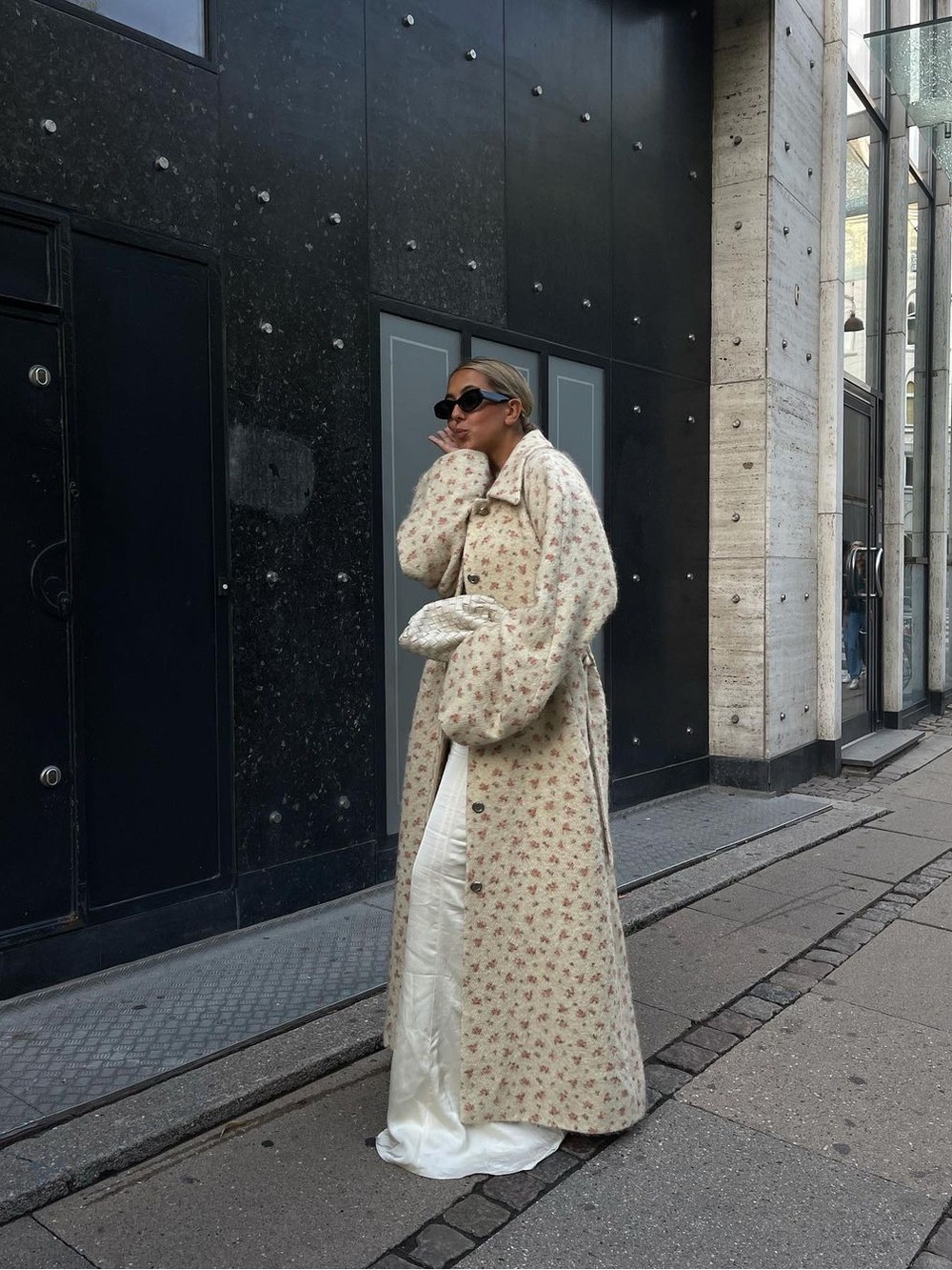 Acne Studios FW 2021 floral car coat - Picture 6 of 16